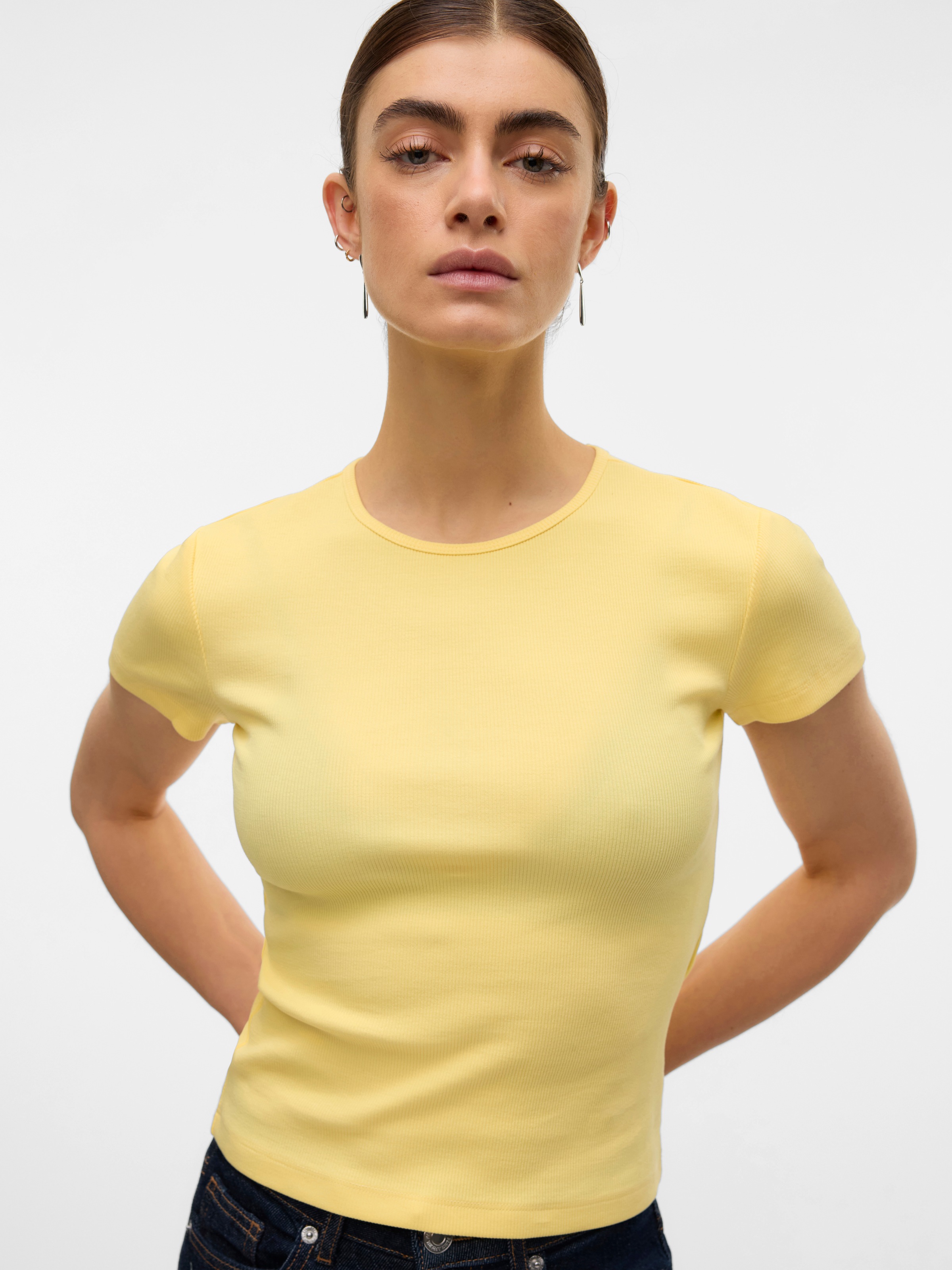 Vero Moda Kurzarmshirt »VMCHLOE SS SHORT TOP JRS NOOS«