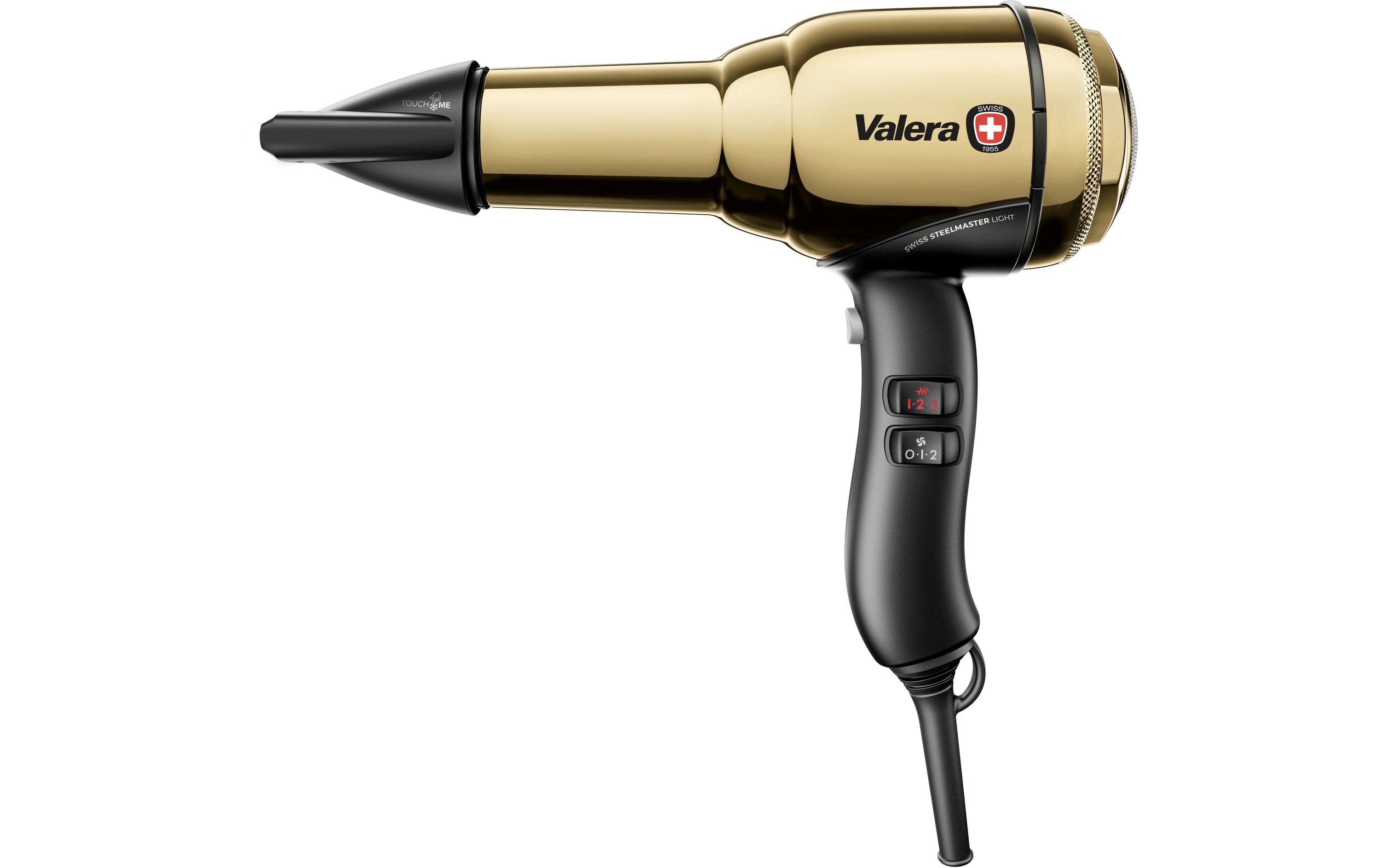 Profihaartrockner Swiss Steel-Master Light Gold<br>Professioneller Haartrockner mit Delta-Drive Motor