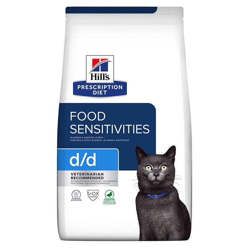 Hill's Prescription Diet d/d Food Sensitivities canard, petits pois