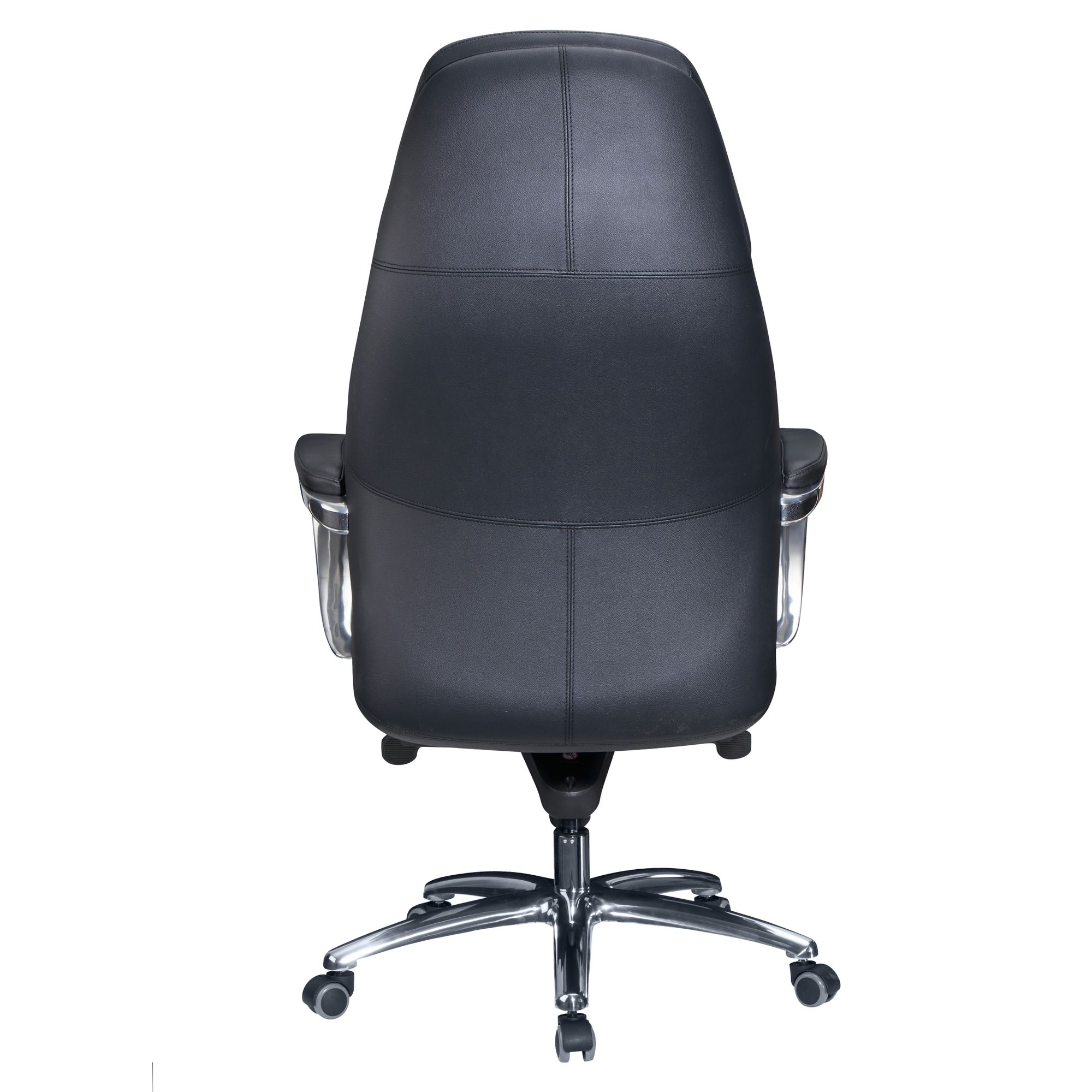 KADIMA DESIGN Chefsessel MIRON aus Leder, Multiblockwippmechanik, bis 120 kg, in 3 Farben verfügbar