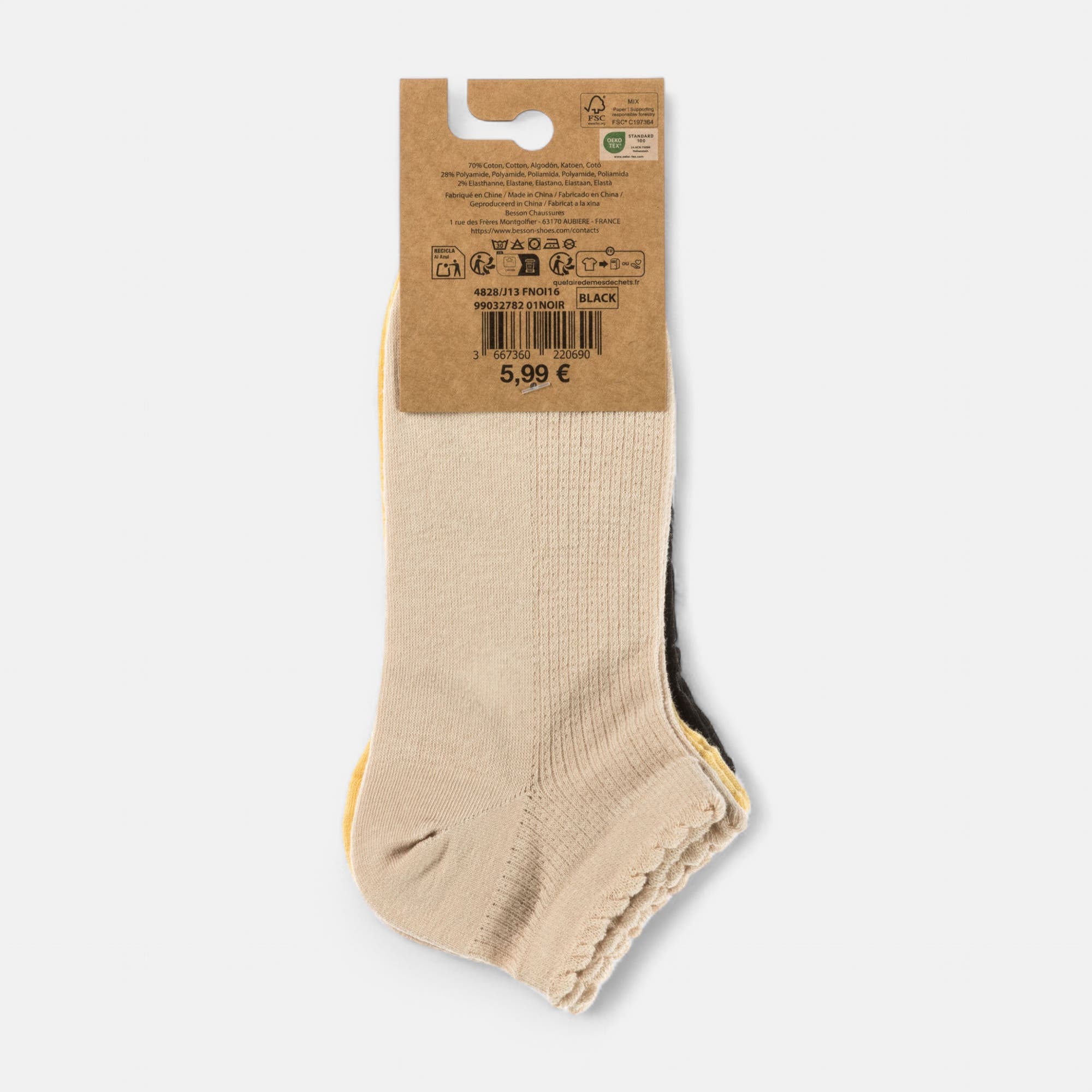 Chaussettes Femme noir