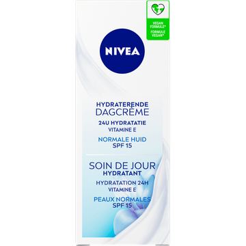 NIVEA Hydraterende Dagcrème SPF15 - 50ml - Gezichtscreme - Met vitamine E - Normale huid