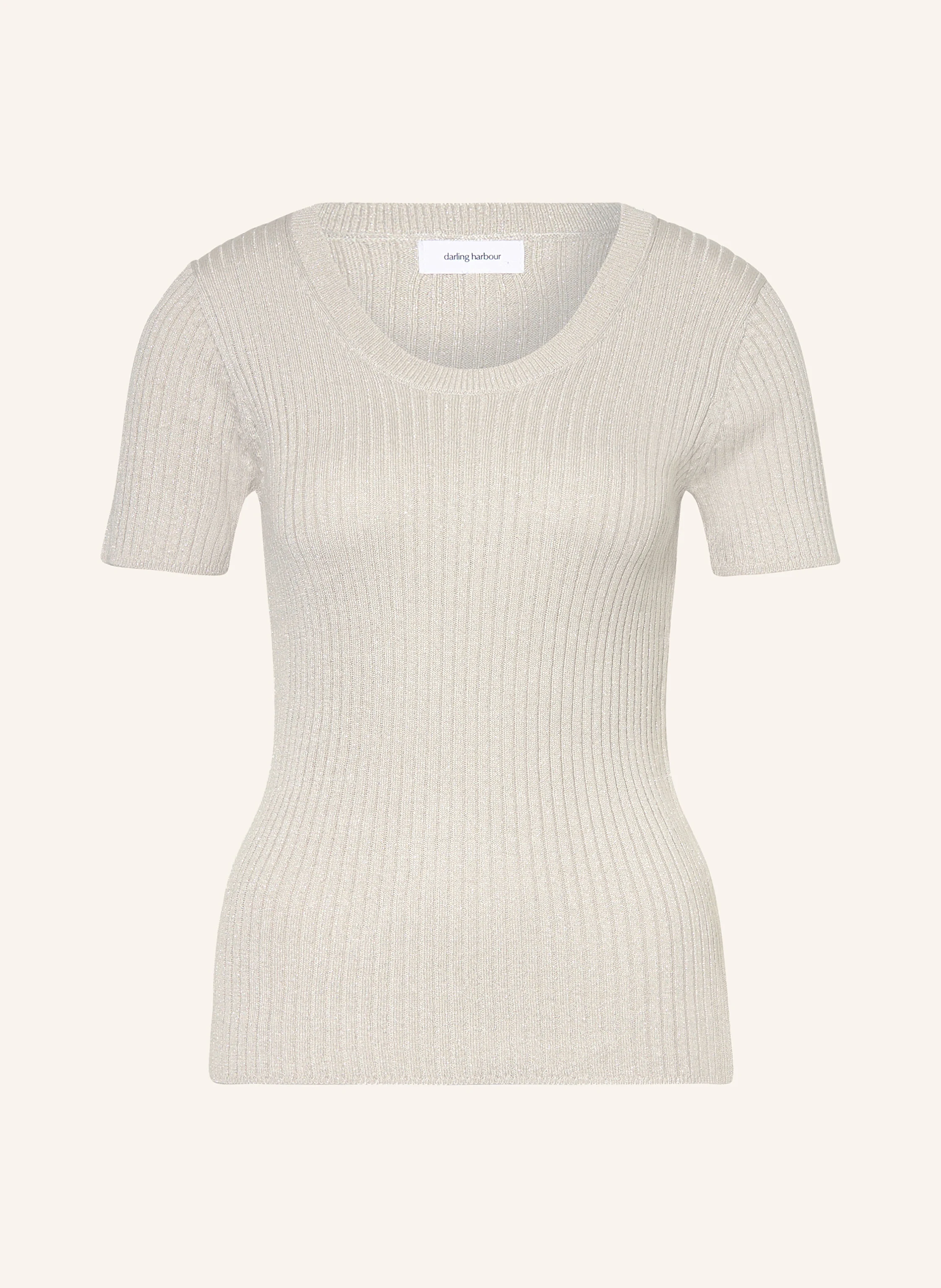 darling harbour Strickshirt mit Glitzergarn