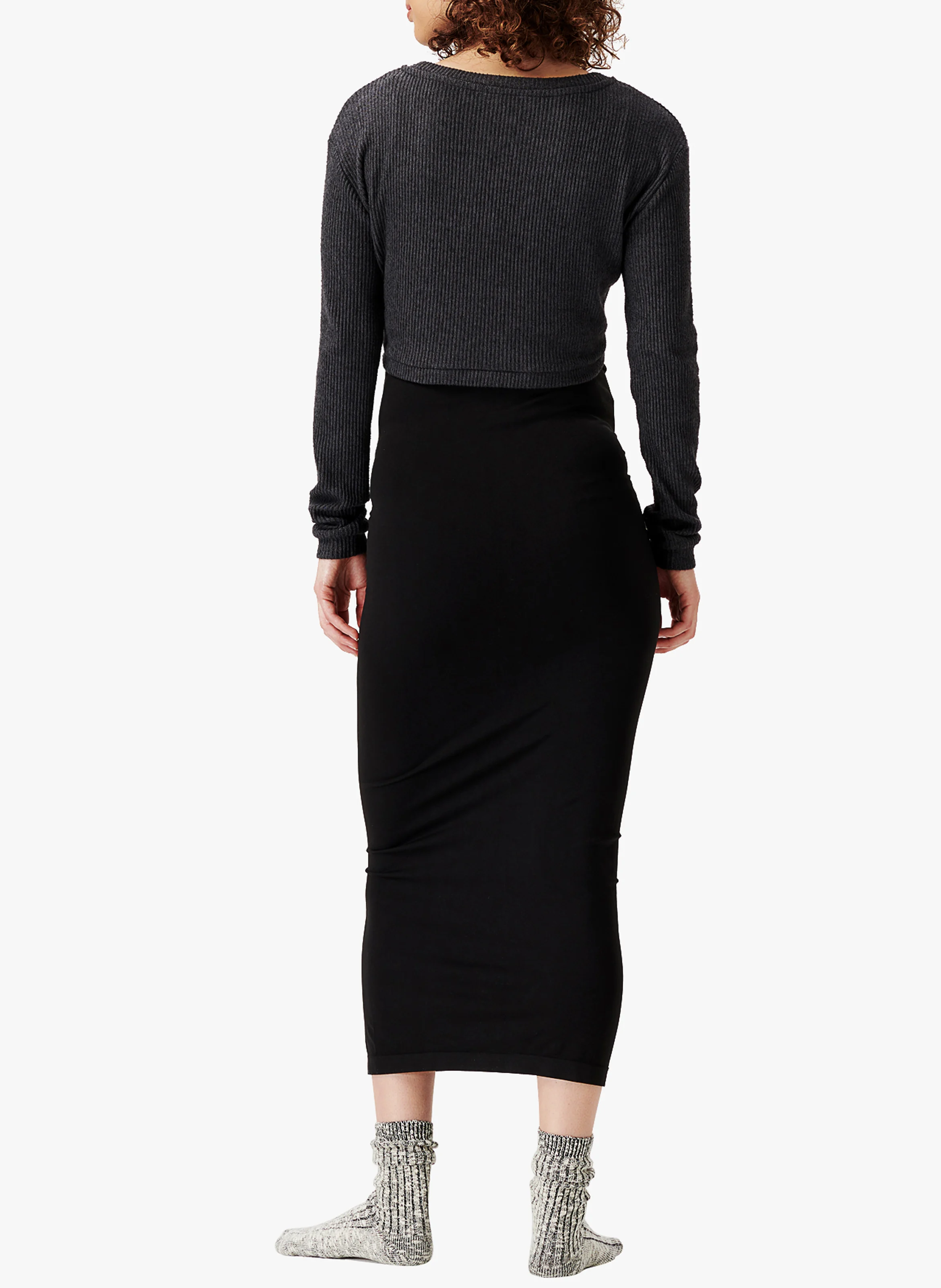 PIER - T-shirt de grossesse et d'allaitement | Gris