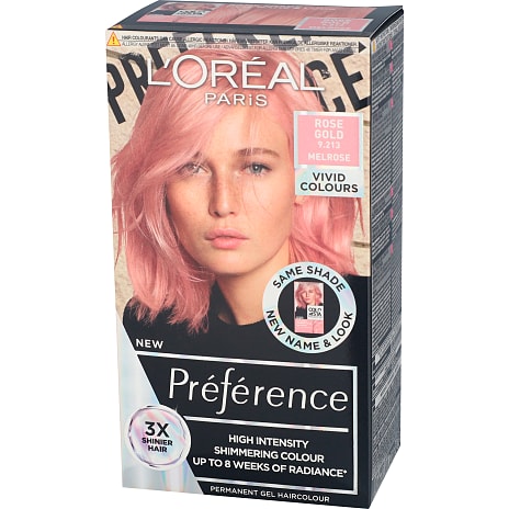 Permanent hårfarve 9.213 Rose Gold