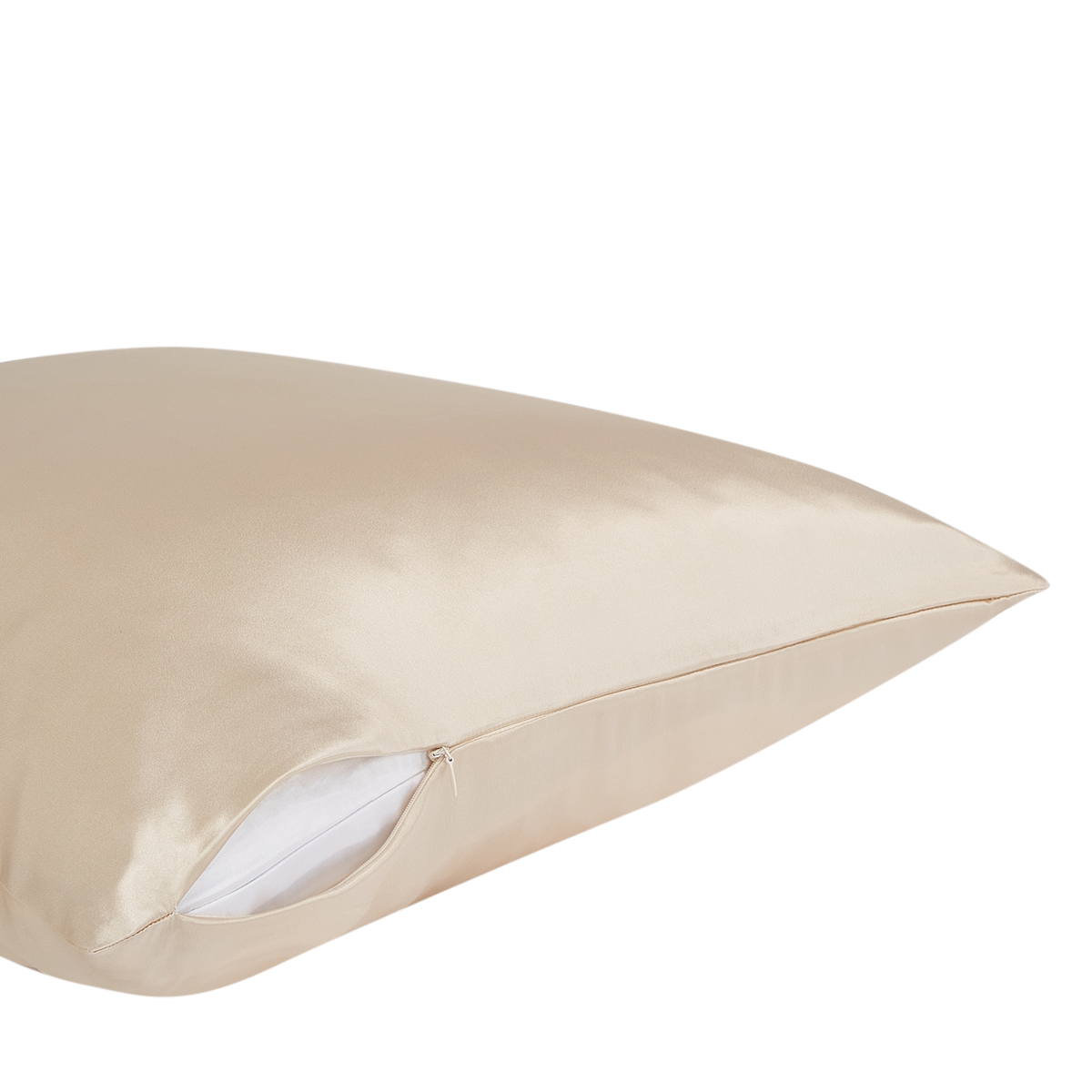 Silk Pillowcase Champagne Nº 29 Joie de Vivre