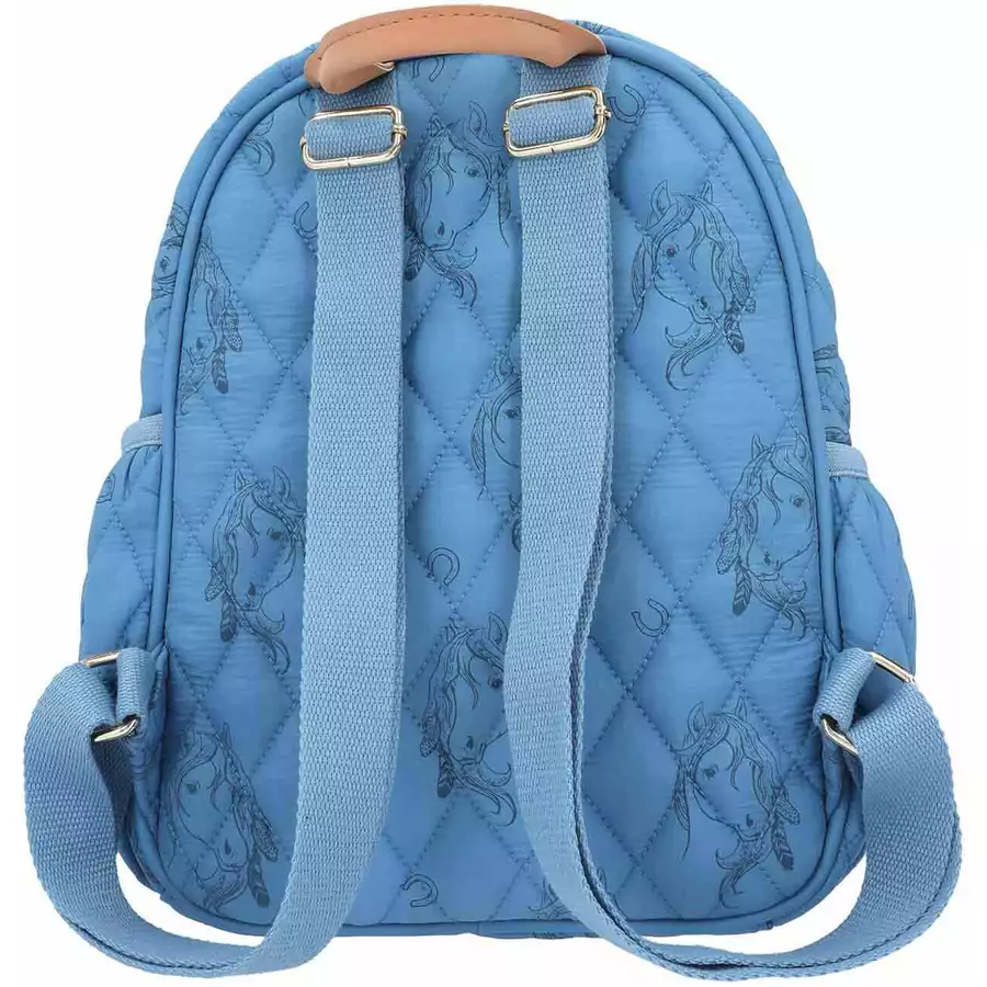 Depesche Rucksack Blue Quilt Miss Melody blau