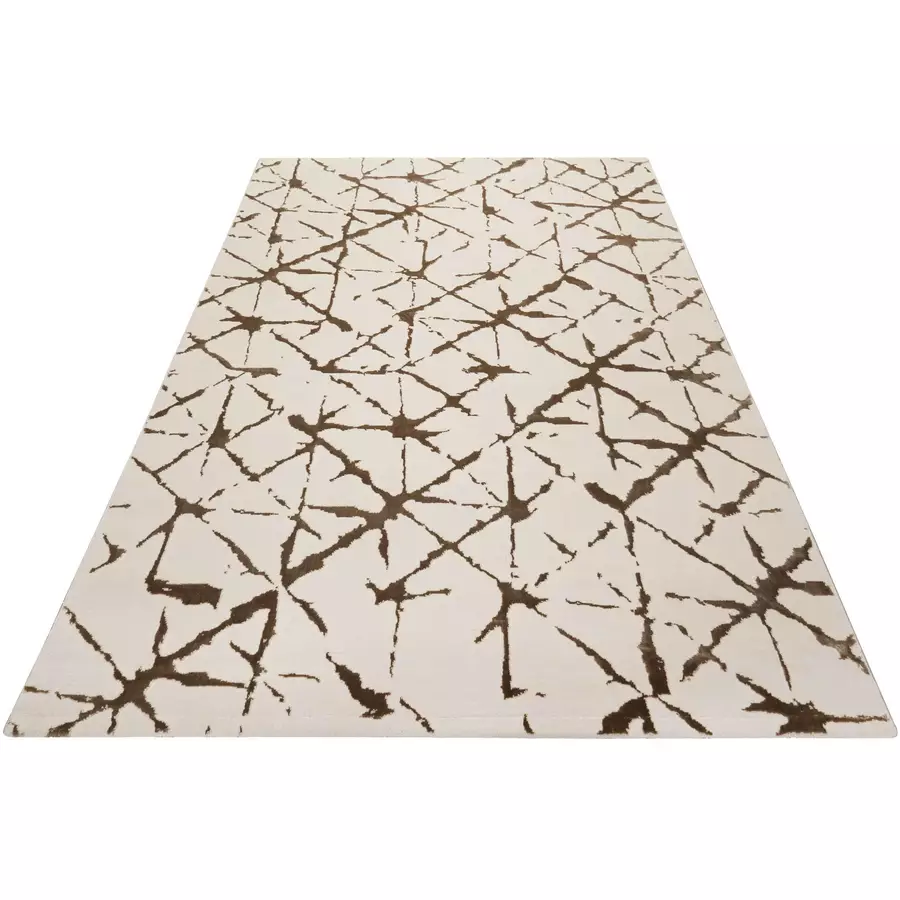 Esprit Kurzflorteppich Solveig creme, beige