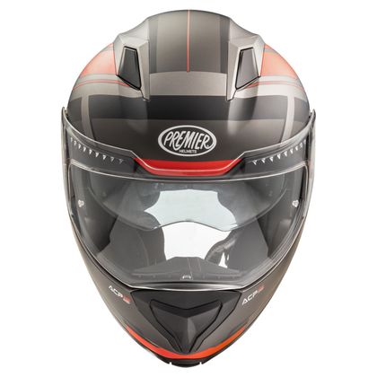 Casque Premier DELTA - AS17BM - Gris / Rouge