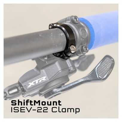Collier Wolf Tooth ShiftMount 22.2 mm pour Commande de Vitesse Shimano IS-EV