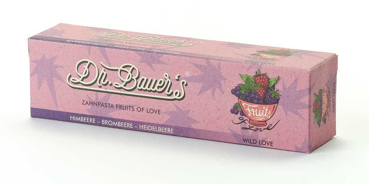 Dr. Bauer's Zahnpasta Fruits of Love Wild Love