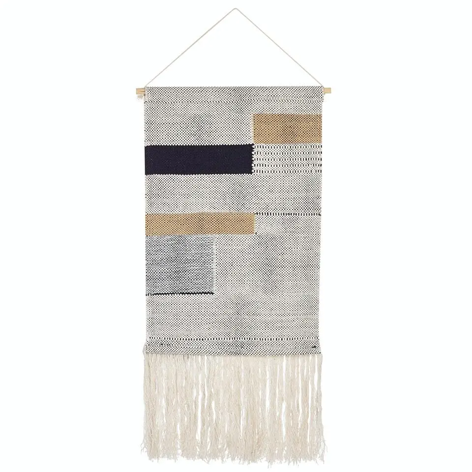 HANGU - Wanddecoratie - Beige - Katoen