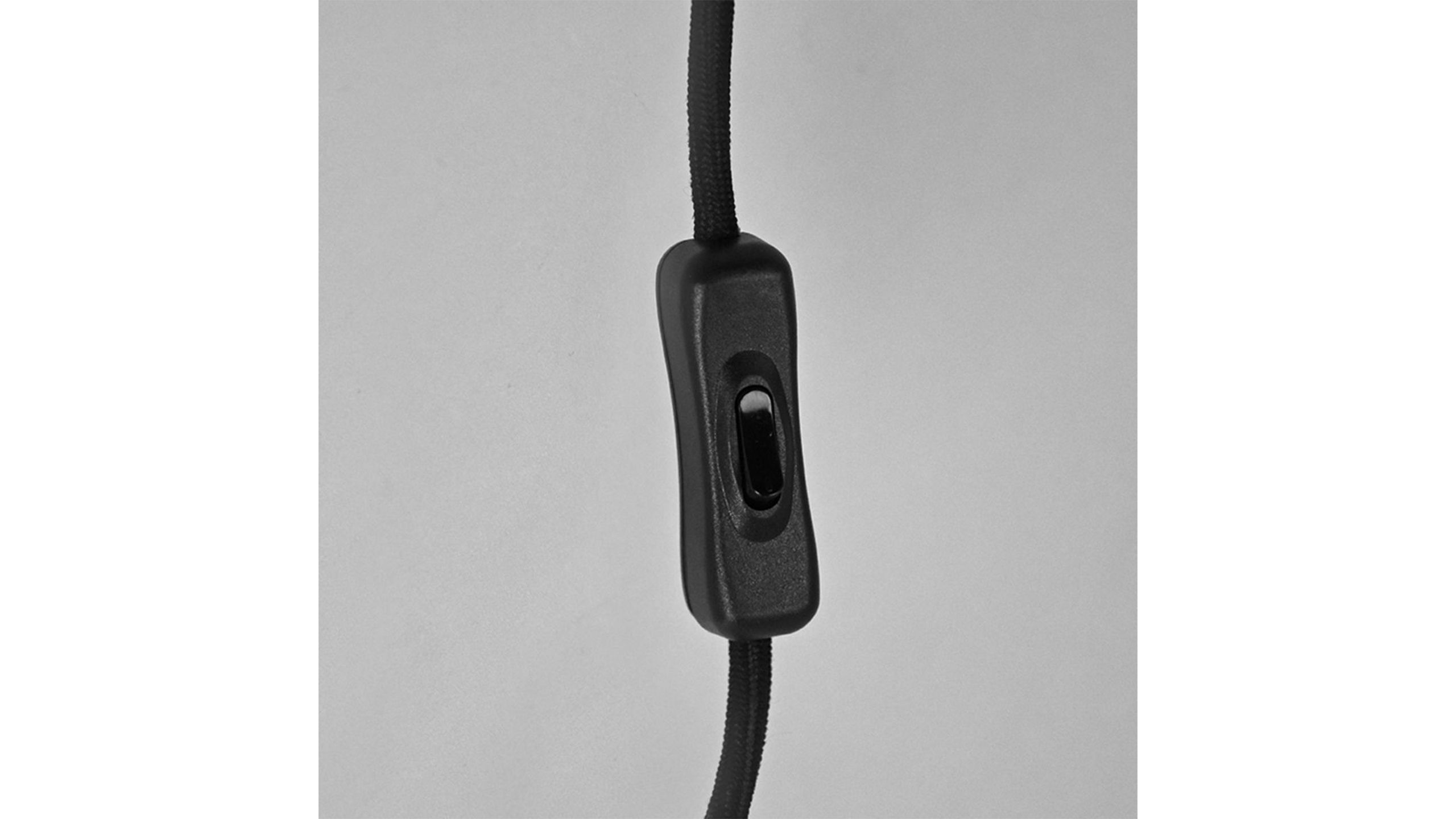 Wandlamp Zwart Metaal MT-2126 Spot B18 x D32 cm