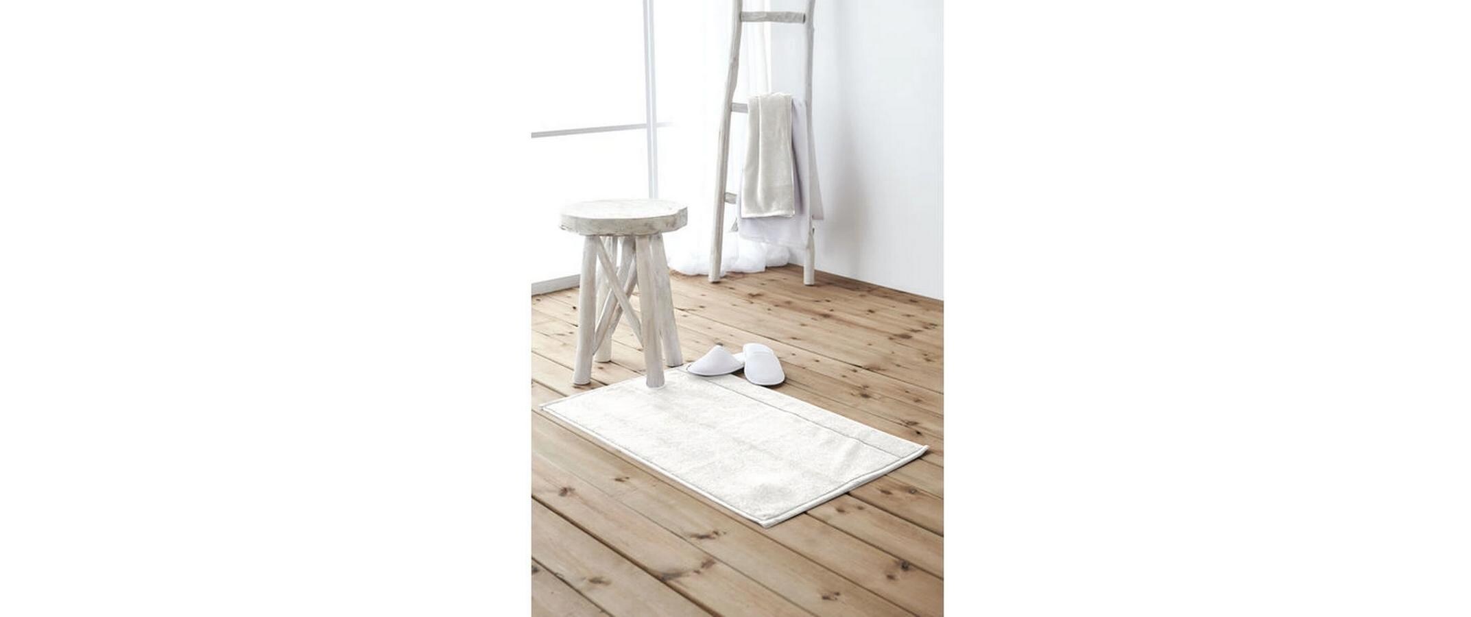 Badteppich Softfeel 50 x 80 cm, WeissBadematte