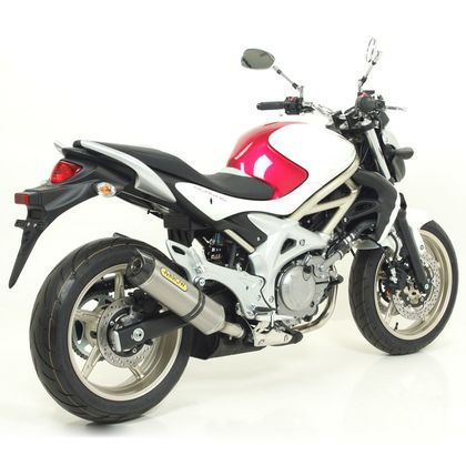 Silencieux Arrow Alu dark Street thunder embout acier