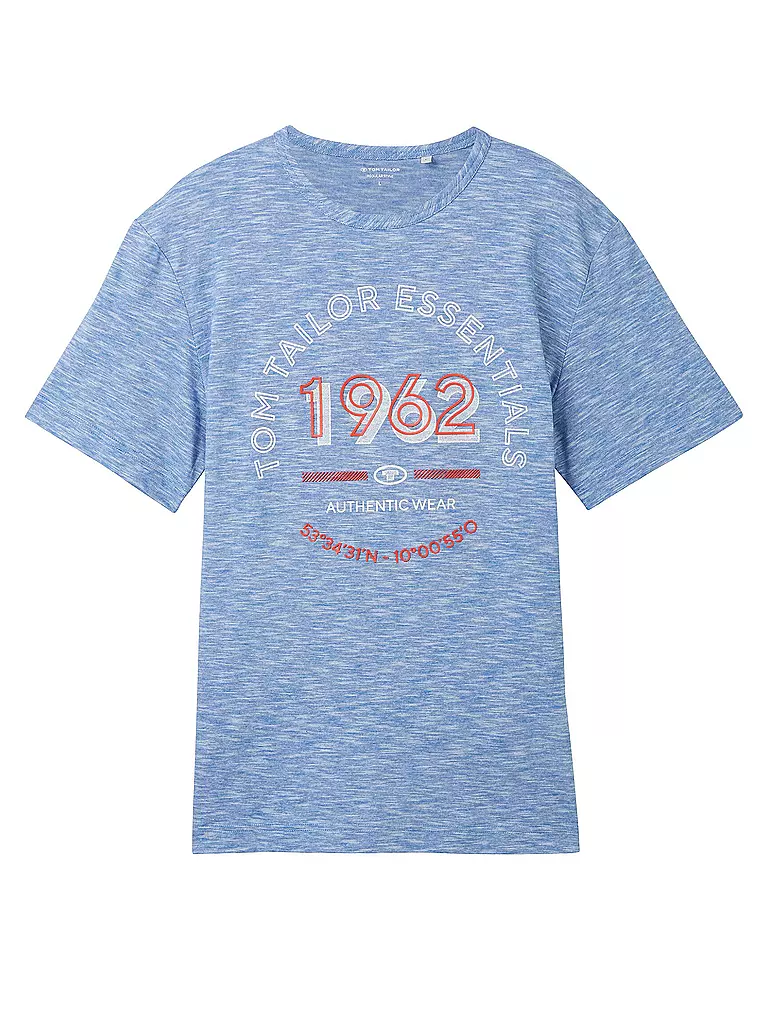 TOM TAILOR T-Shirt blau