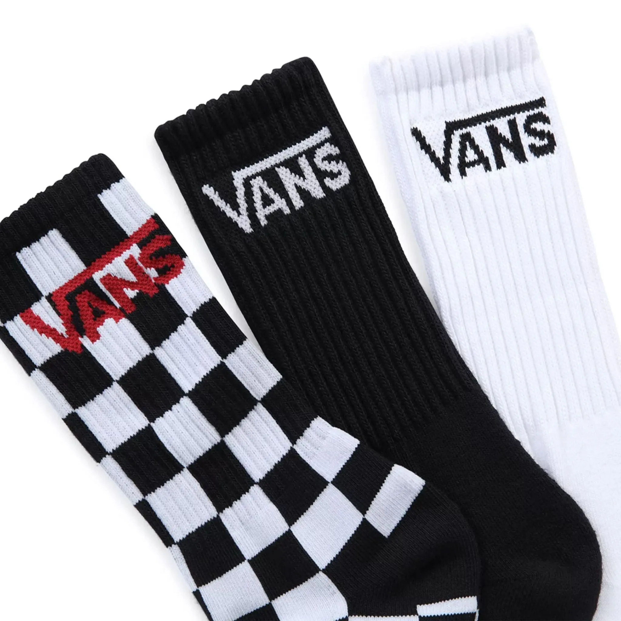 Vans Bas Paquet de 3 Classic Crew Pointures 1-6