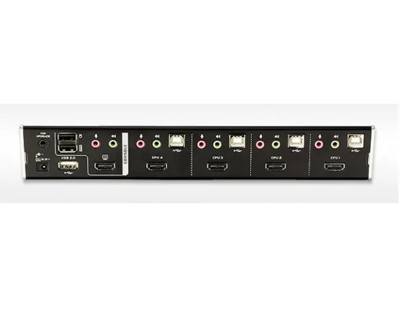 ATEN CubiQ CS1794 USB 2.0 HDMI KVMP Switch - KVM / audio-switch - 4 x KVM / audio - 1 lokalbruger - desktop