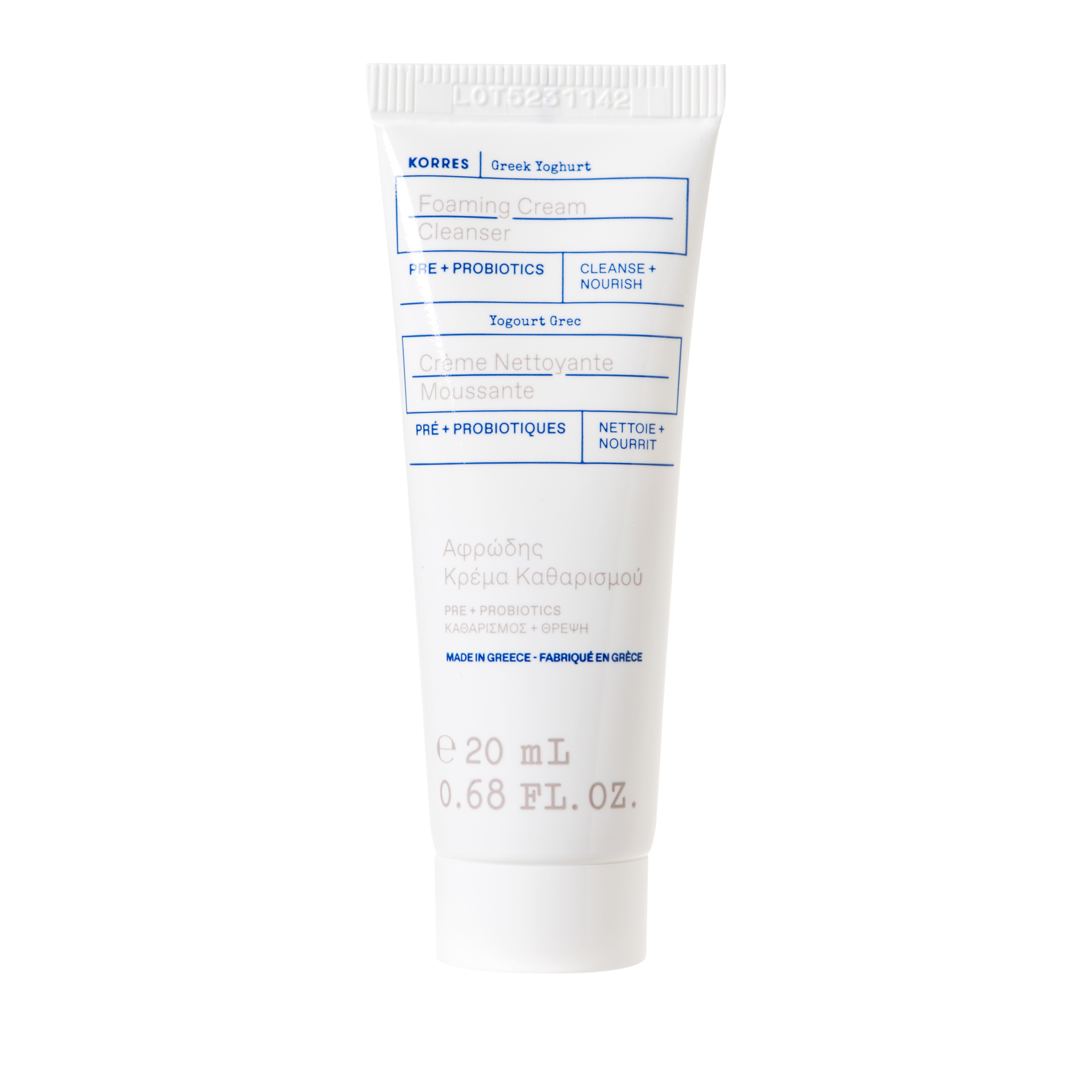 Korres Greek Yoghurt Cleansing Foam 20ml