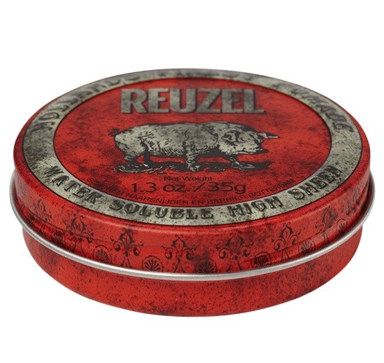 REUZEL - Red Water Soluble High Sheen Pomade 35 ml - Hårvoks