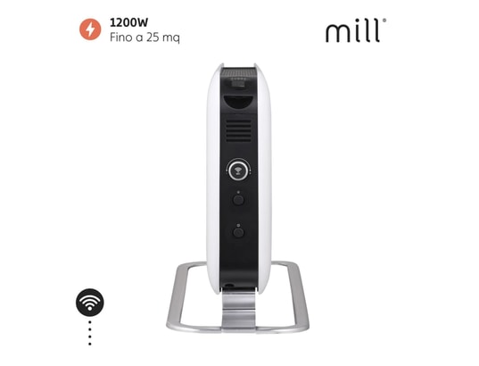 MILL - Convecteur wifi blanc 1200w proheat ltd co1200wifi3