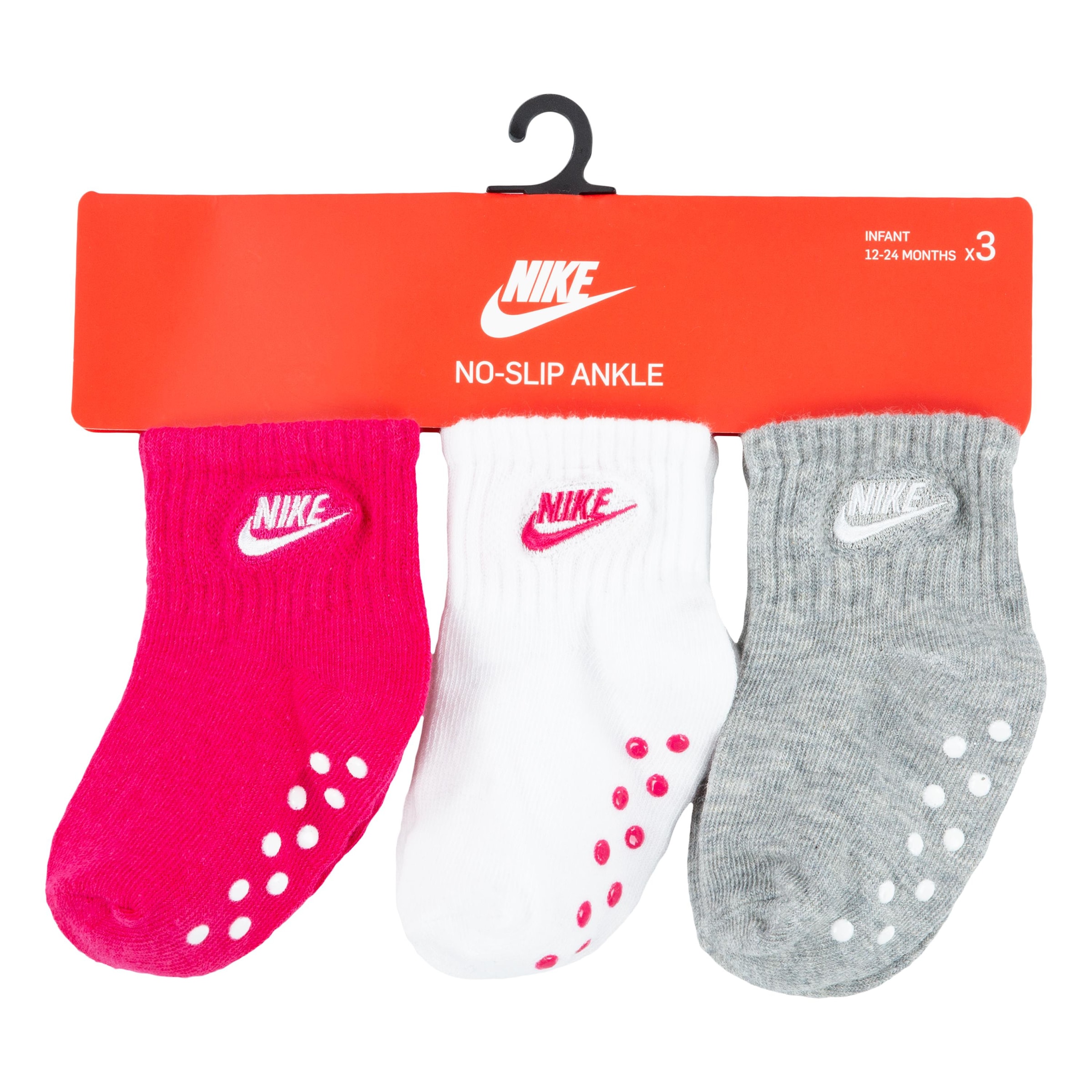 Nike Sportswear ABS-Socken »NHN CORE FUTURA GRIPPER« Packung, 3 Stk. tlg. für Babys Gr. 86-92