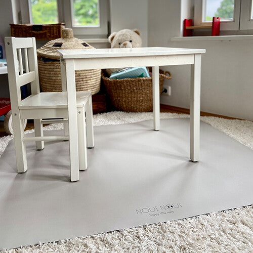 Noui noui knoeimat grey powder - 120x95 cm