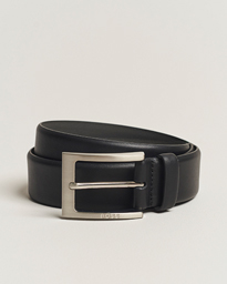 Barnabie Leather Belt 3,5 cm Black