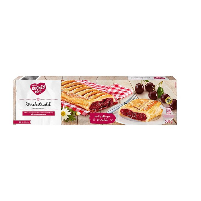 MEINE KUCHENWELT Kirschstrudel 500 g