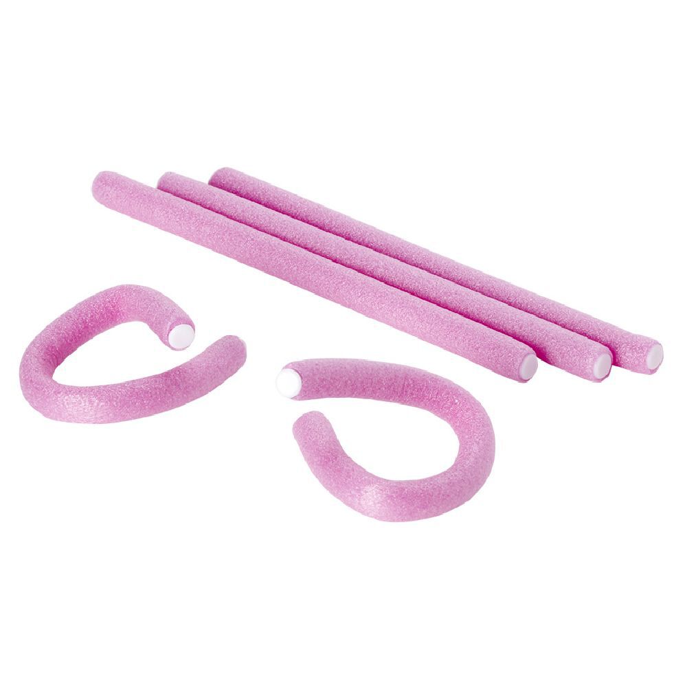 Bigoudi papillotte rose fuchsia L20 cm x5