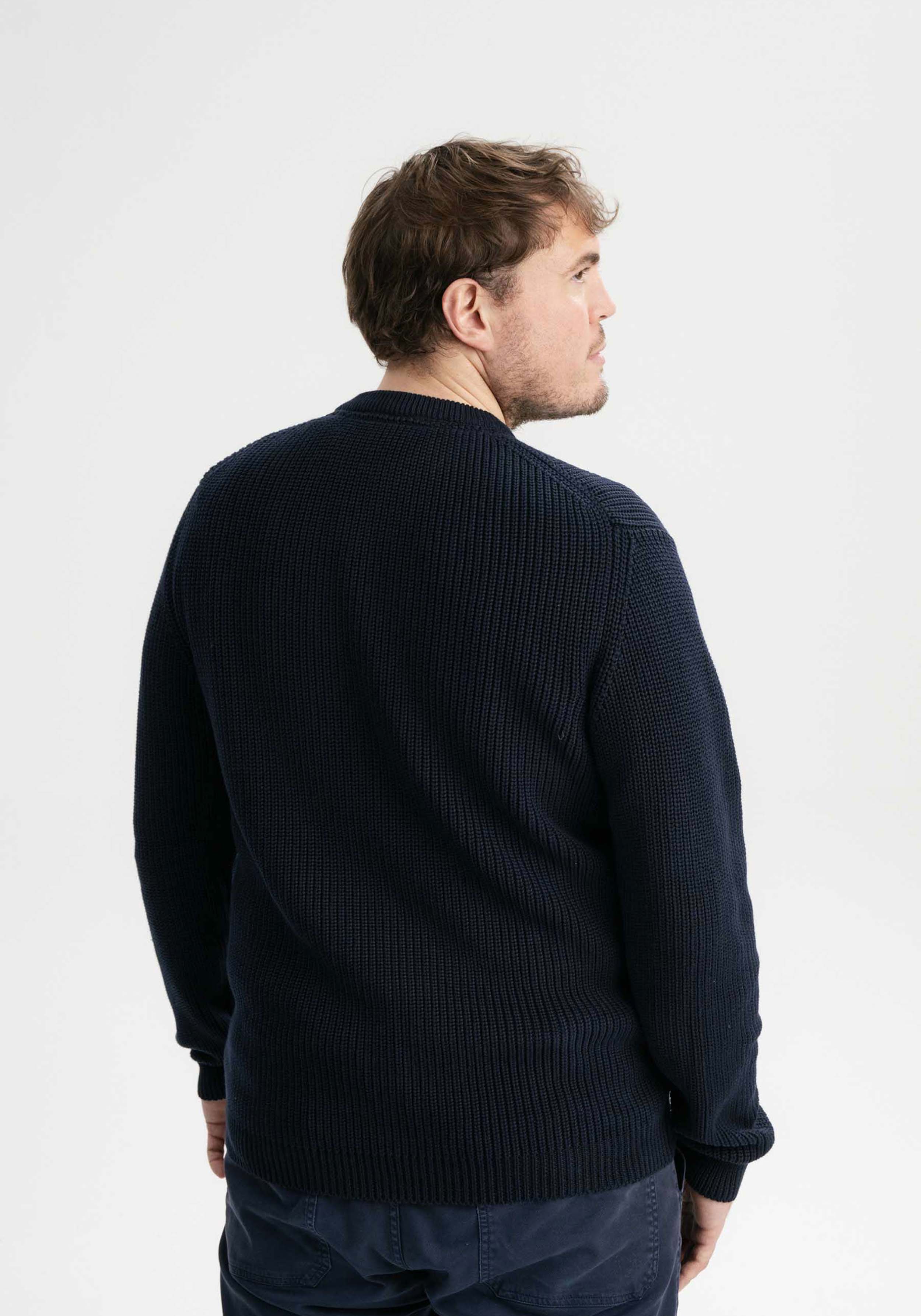 Mela Strickpullover Ravi Navy