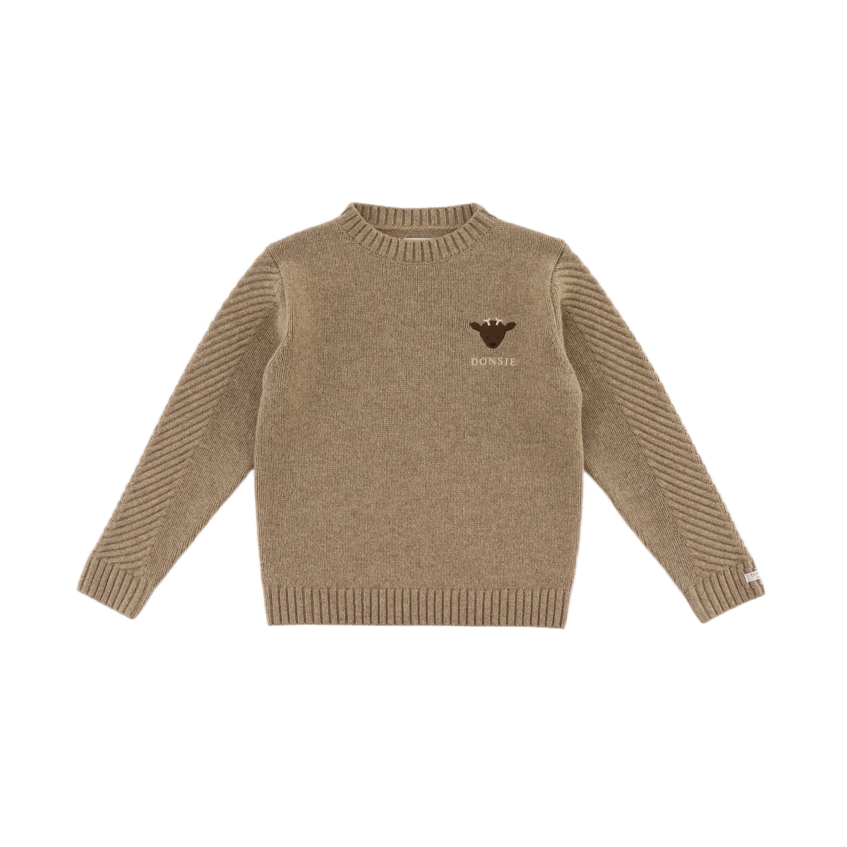 Geeratz Merino Wool Sweater | Stag | Milk Chocolate Melange