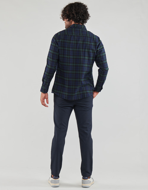 Selected - SLHSLIMOWEN-FLANNEL SHIRT LS NOOS - Marine
