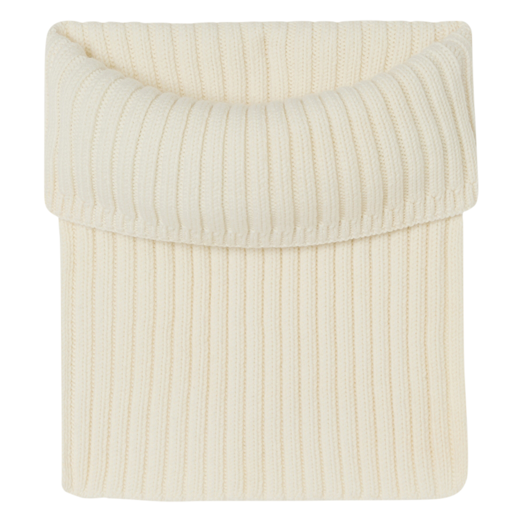 AMORE - Col montant en laine | Blanc