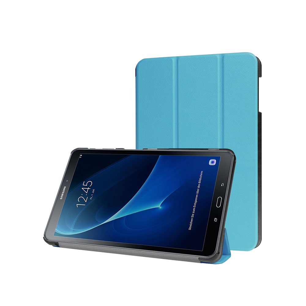 Samsung Galaxy Tab A 10.1 (2016) Leder Tasche Smart Case - Blau