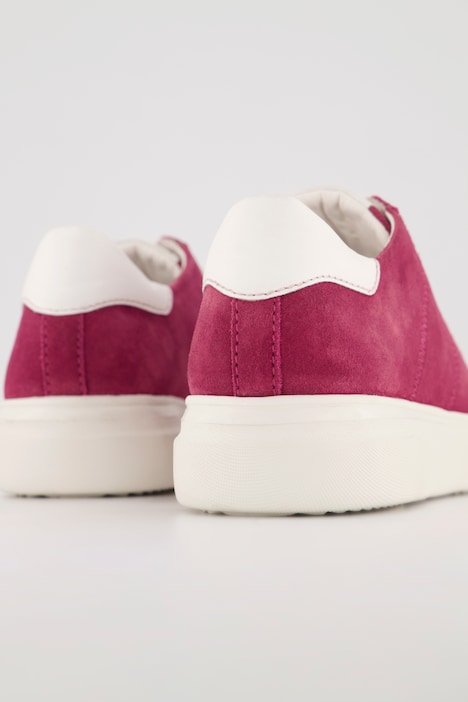 Sneaker, Veloursleder, Weite H