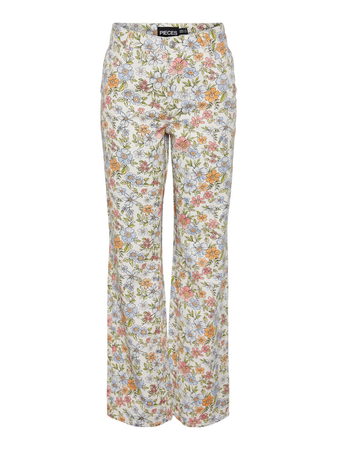 Pieces Pcblume Straight Jeans