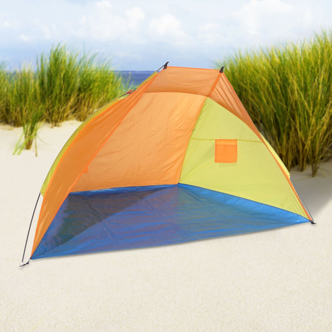 Strandmuschel - ca. 220 x 115 x 115 cm - bunt