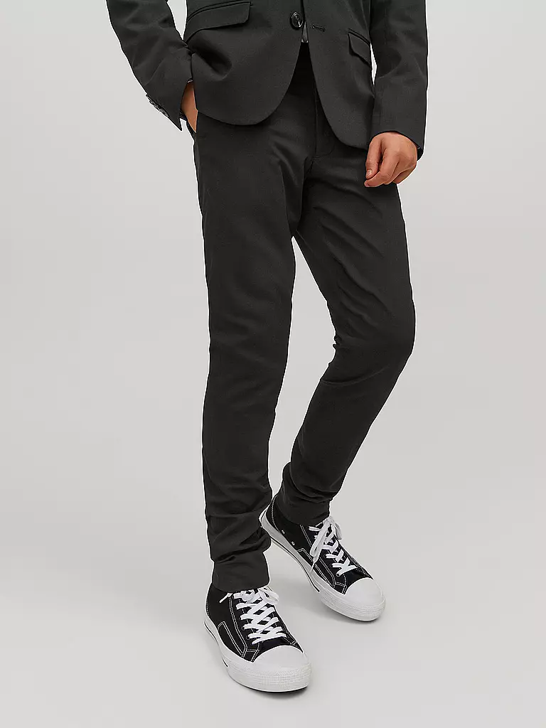 JACK & JONES Jungen Anzughose schwarz