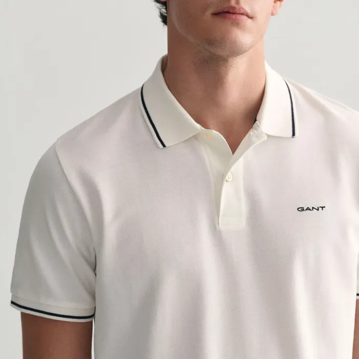 Gant Tipping SS Pique Rugger Polo Heren