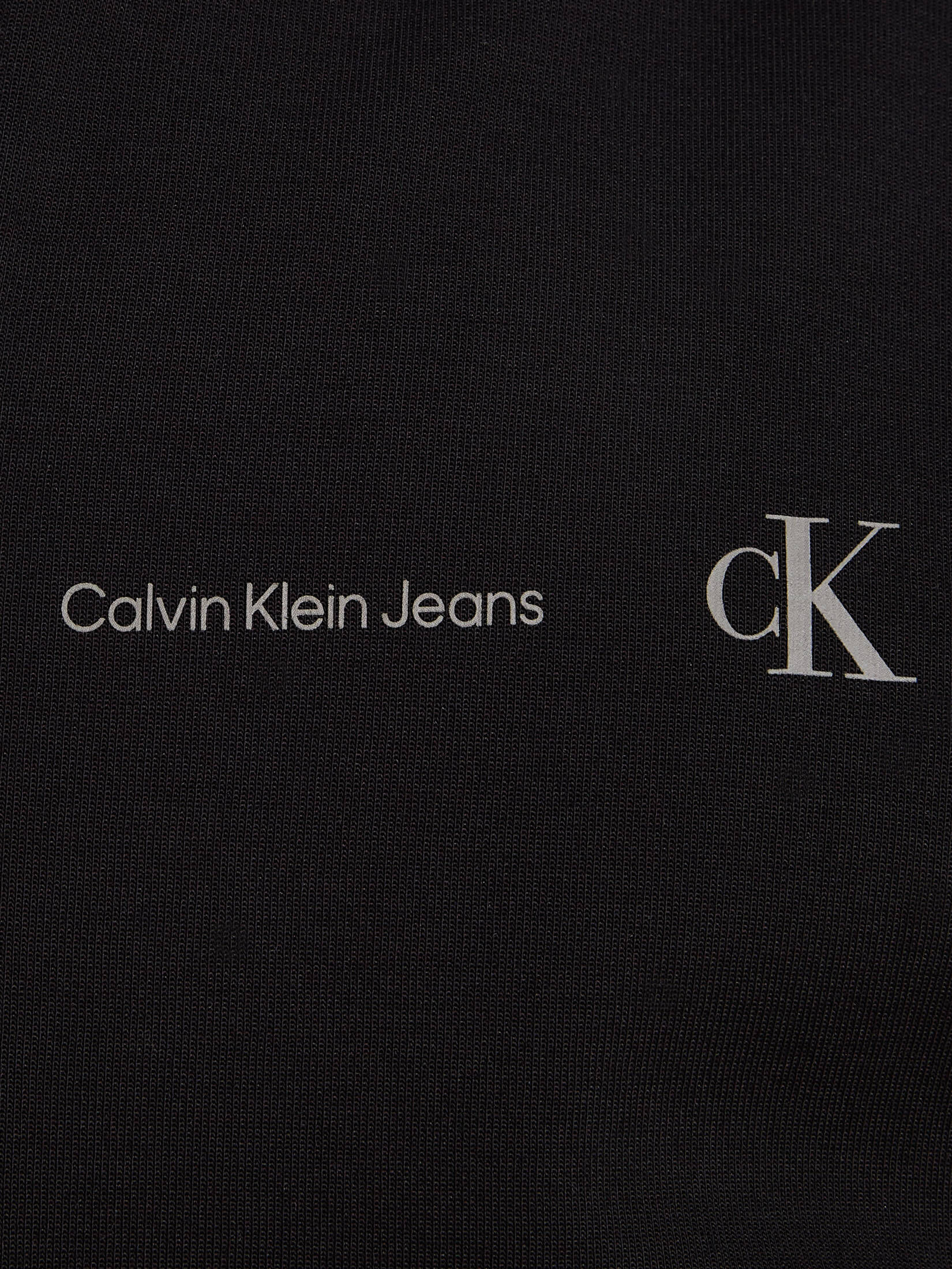 CALVIN KLEIN JEANS| Herren Sweatjacke LOGO REPEAT ZIP THROUGH