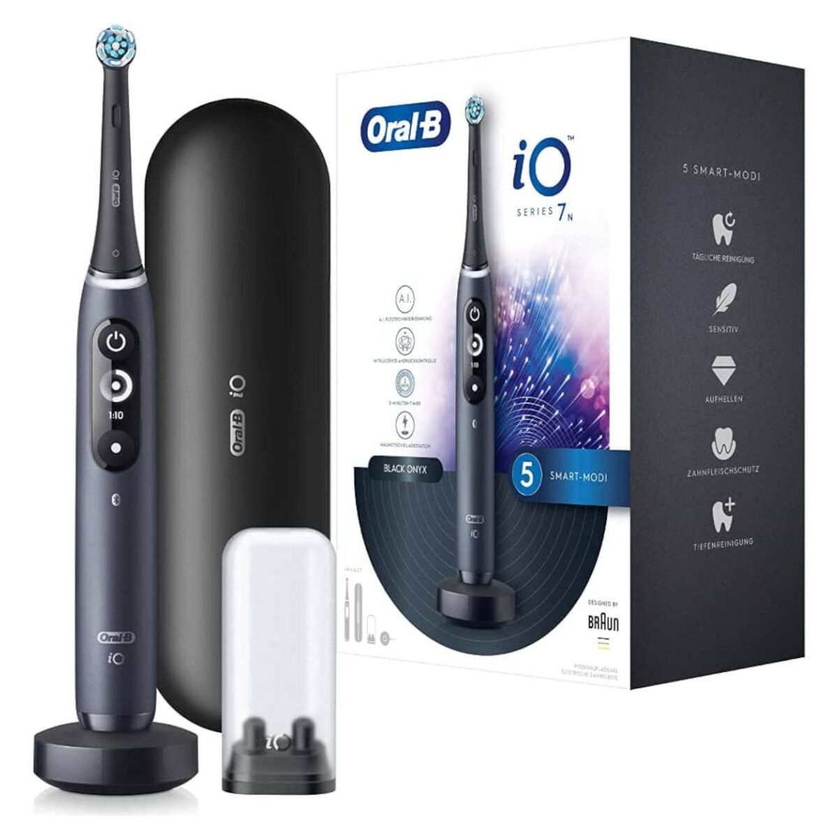 Oral-B iO Series 7N Black Onyx elektrische Zahnbürste