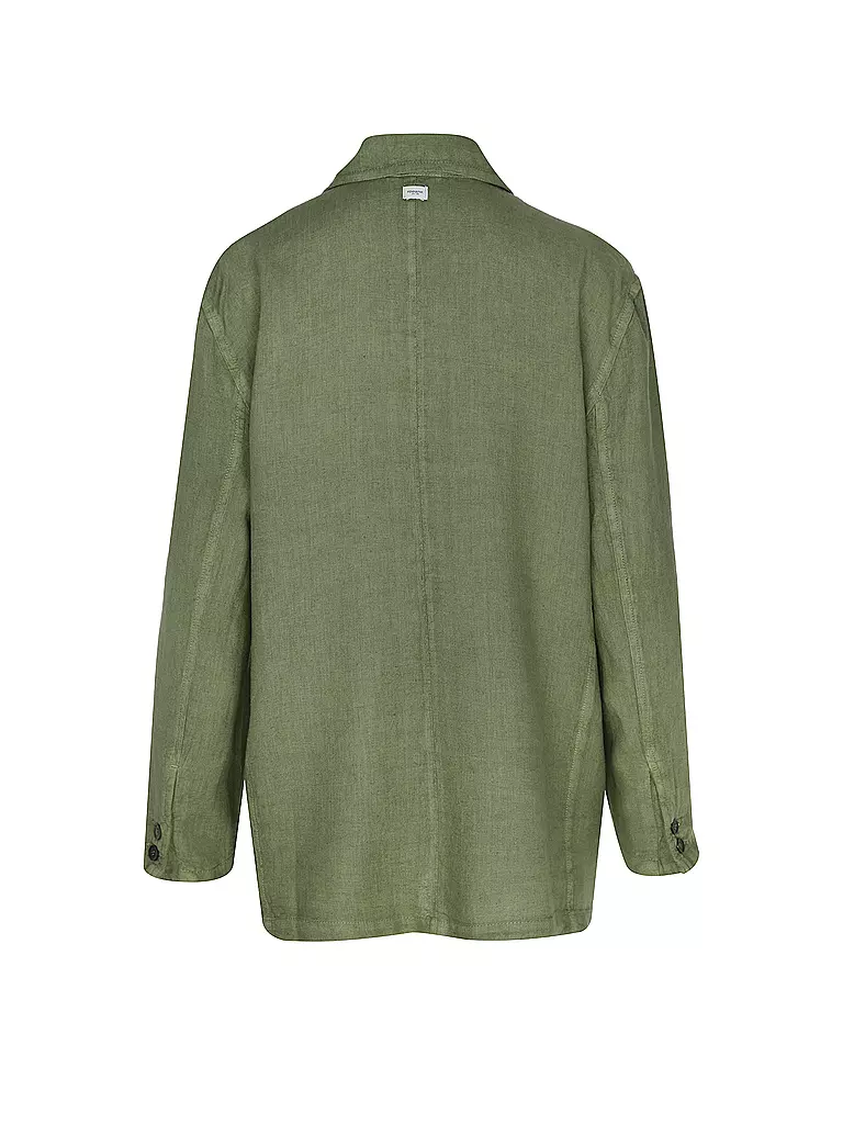 PENN&INK Leinenblazer  olive