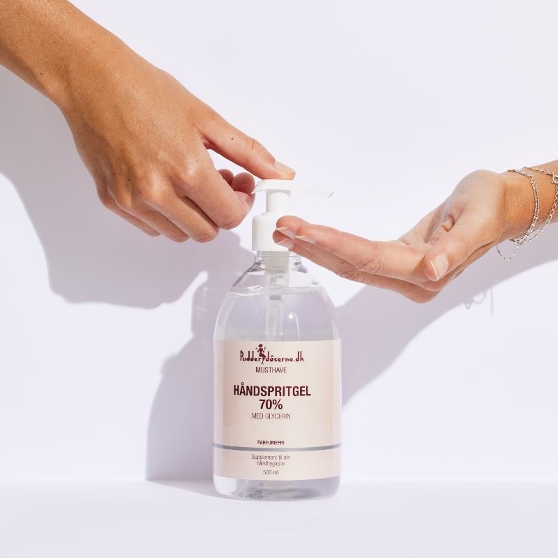 Pudderdåserne Hand Sanitizer 70% - 500 ml