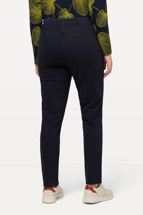 Jeggings, Elastikbund, schmales Bein, Biobaumwolle