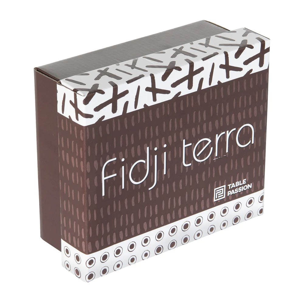 Coffret de 4 mugs 34cl fidji Terra Table passion