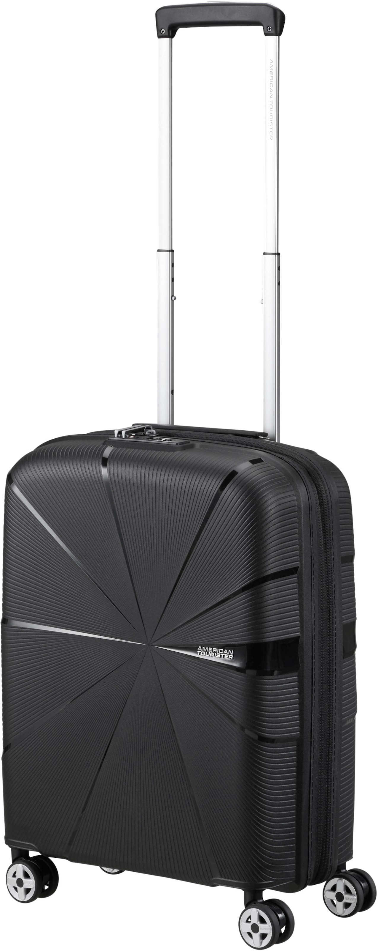 American Tourister® Hartschalen-Trolley »STARVIBE, in verschiedenen Farben und Grössen« 37 l 4 Rollen Handgepäck-Koffer Reisegepäck Koffer TSA-Zahlenschloss