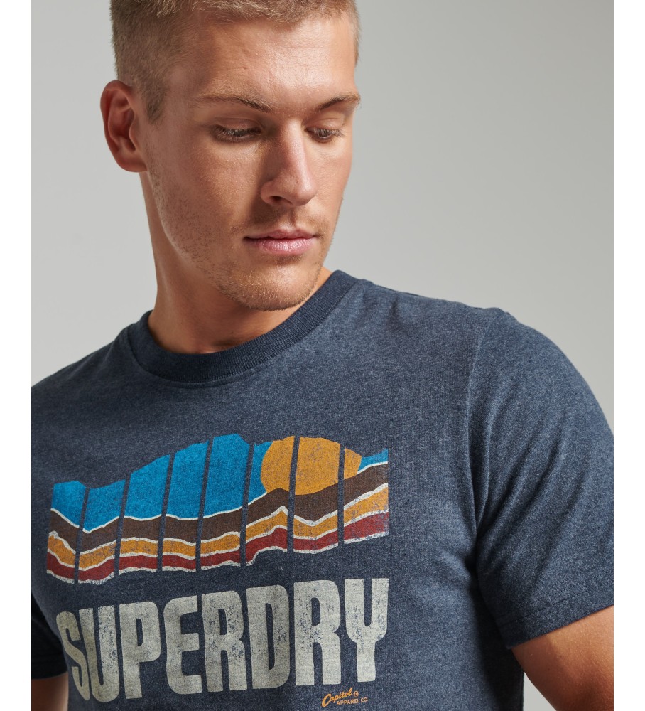 Camiseta Superdry Vintage Logo para atividades ao ar livre