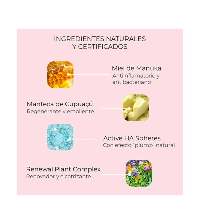 Alma Secret - Bálsamo Reparador para os Lábios Manuka Lip Balm - Morango