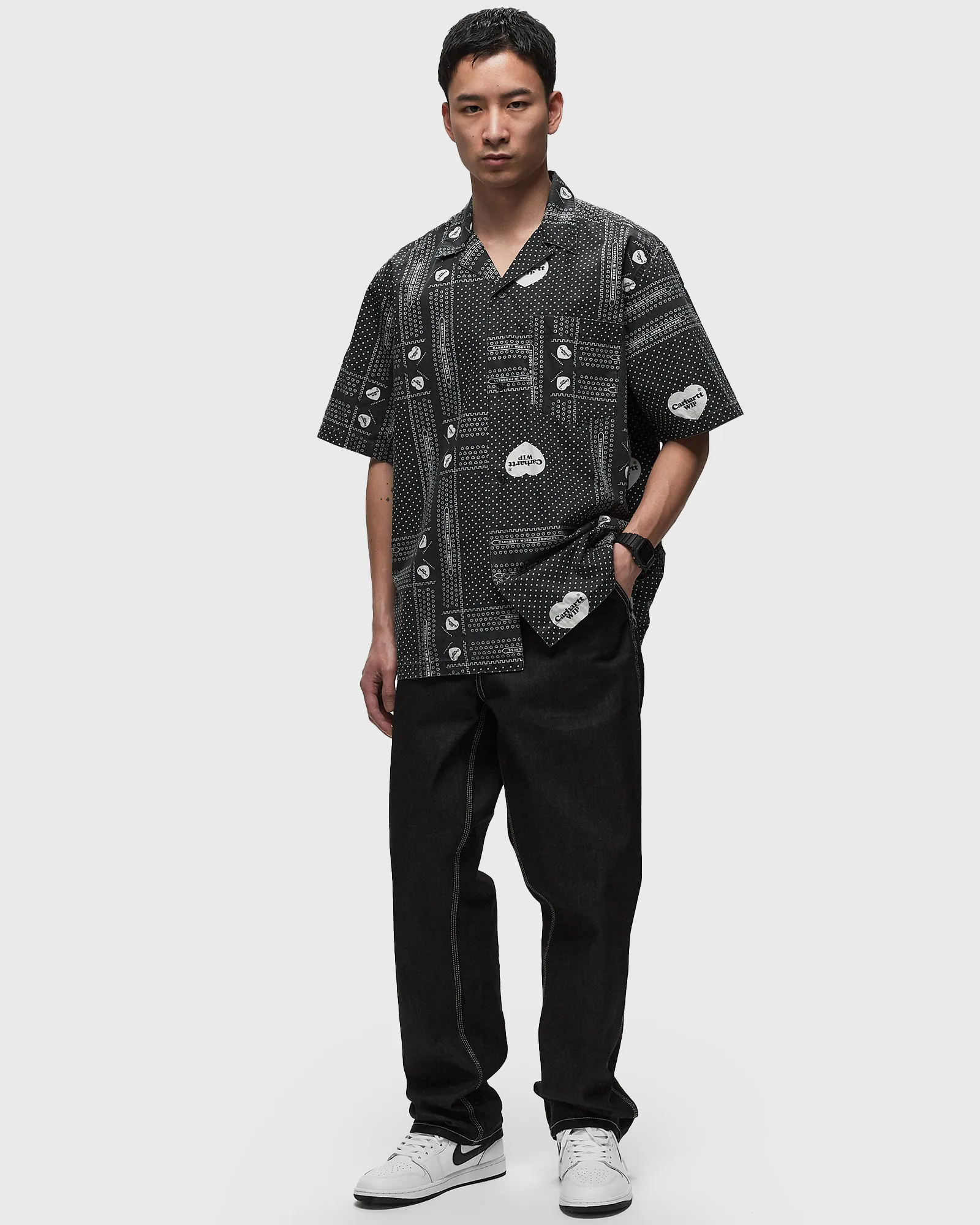 Carhartt WIP S/S Heart Bandana Shirt